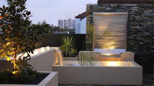 国外经典屋顶花园设计案例_曼哈顿现代屋顶花园