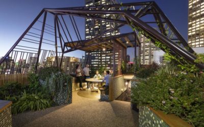 澳大利亚Phoenix屋顶花园实景图及平面设计图分享