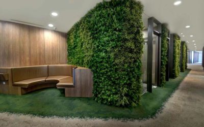 仿真植物墙，成都办公室装饰的美观、实用之选