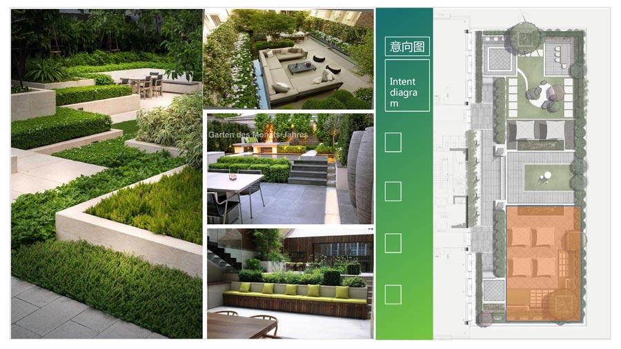 成都青羊工业园区屋顶花园设计-概念方案-意向图-成都青望园林景观设计公司