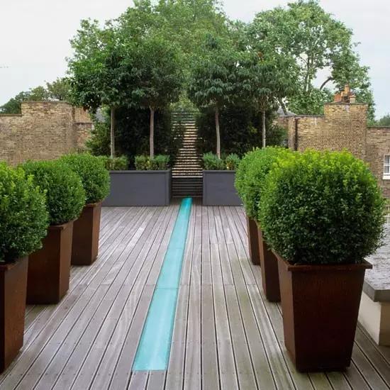 露台花园唯美图片欣赏_浪漫的露台花园设计-成都青望园林景观设计公司