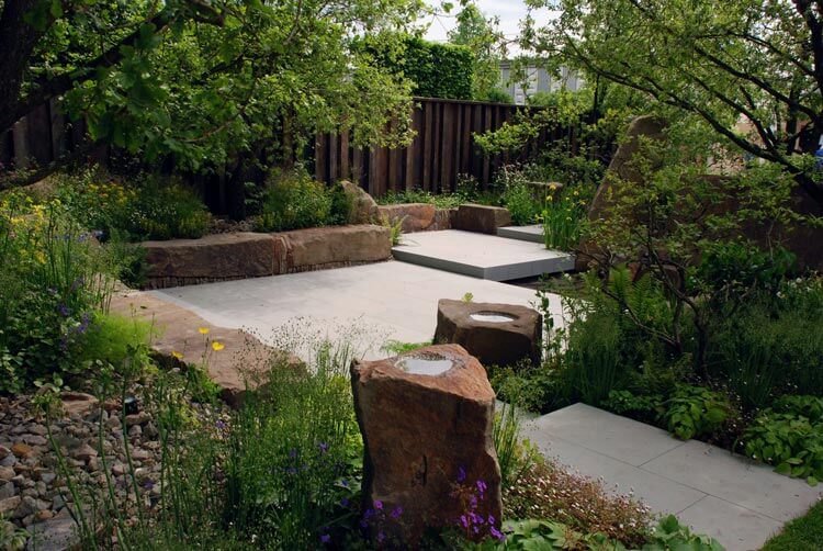 300平米私家花园实景图16例,300平私家花园设计参考案例-成都青望园林景观设计公司