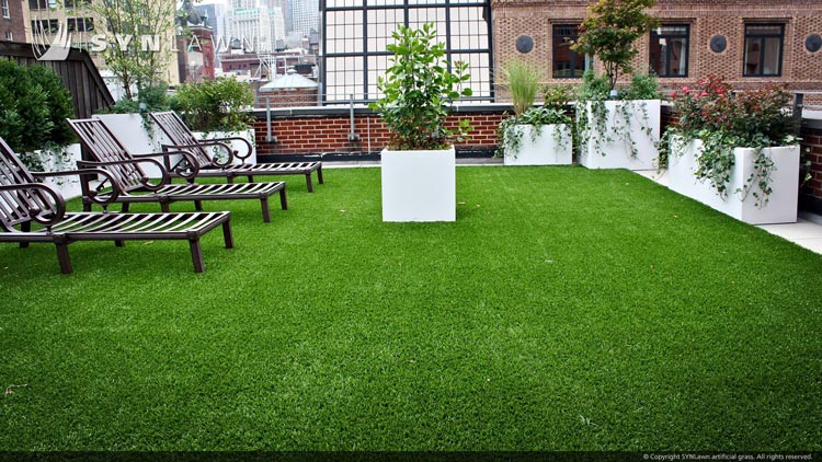 成都人造仿真草坪地毯-屋顶花园仿真草坪-成都青望园林景观设计公司