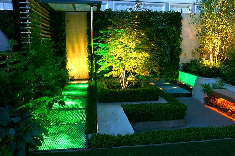 20-30平米花园洋房一楼院子设计实景案例图片-成都青望园林景观设计公司
