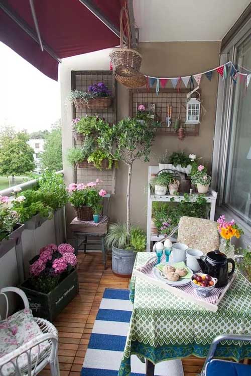 阳台怎样改造成休闲小花园-青望私家花园设计