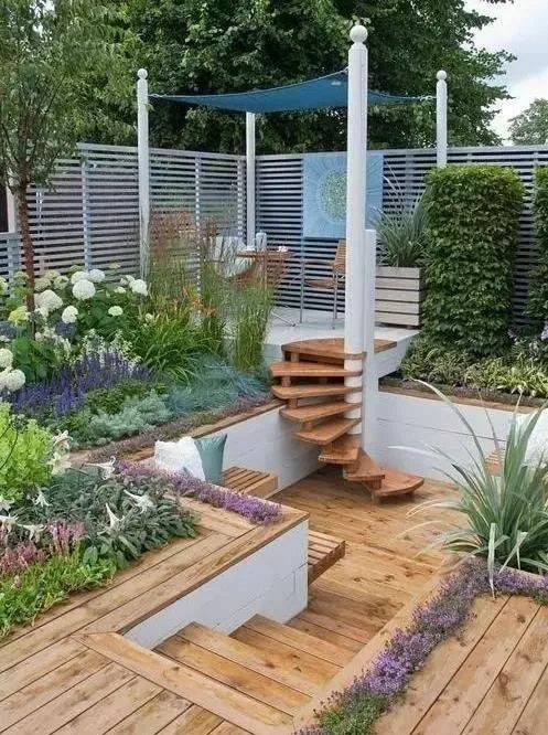 成都30平别墅花园设计-青望私家花园设计-1