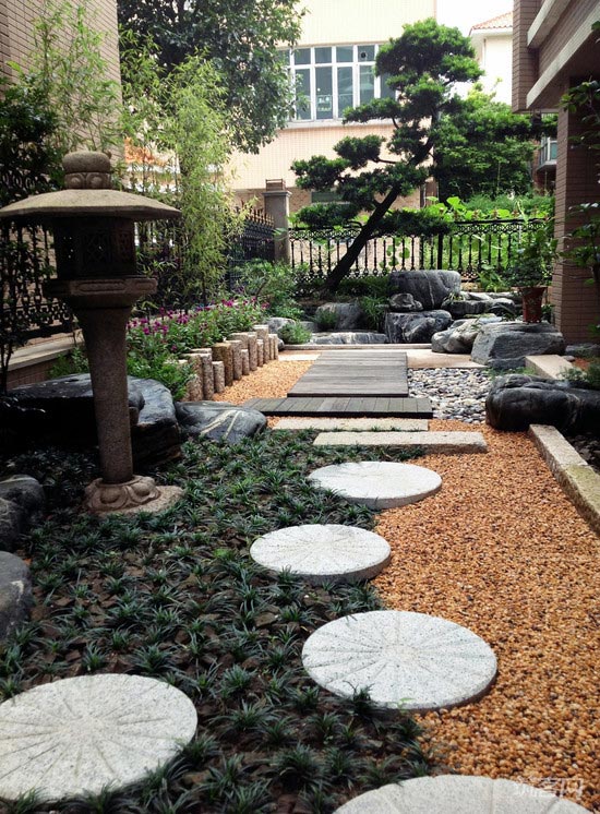 35平米的花园装修效果图案例-青望私家花园设计