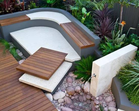 25平米小花园如何设计装修，25平米花园装修效果图给你灵感-青望私家花园设计-1