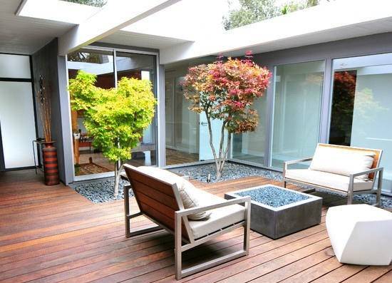 25平的露台怎么装修，25平室外露台设计图-青望私家花园设计-1