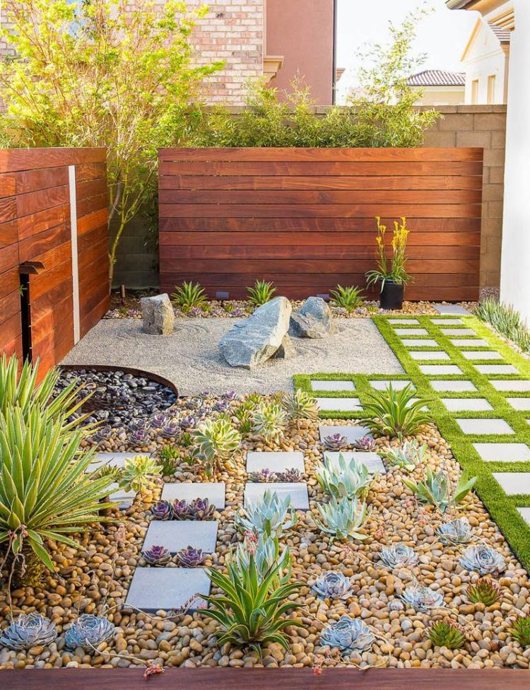 25平米小花园如何设计装修，25平米花园装修效果图给你灵感-青望私家花园设计-1