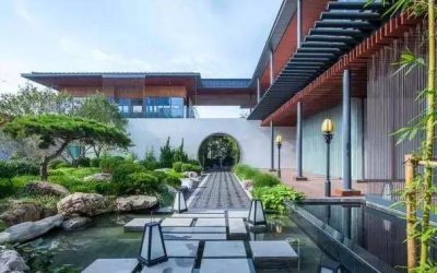 14个新中式私家庭院景观设计实景图片欣赏