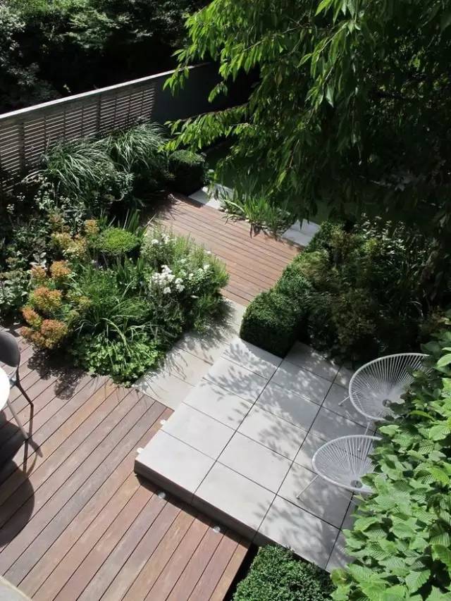 别墅室外70平花园设计实景图方案-青望私家花园设计-5