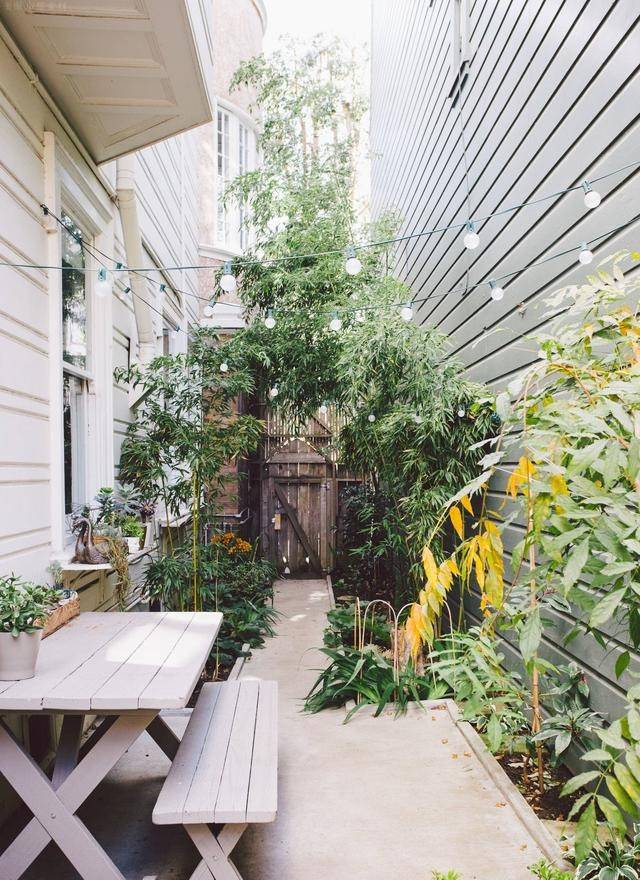 家里小花园50平方米怎么设计_50㎡小花园设计实景图片-青望私家花园设计-1