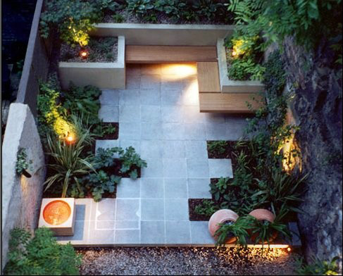别墅室外70平花园设计实景图方案-青望私家花园设计-18
