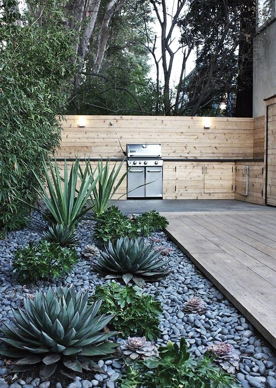 别墅室外70平花园设计实景图方案-青望私家花园设计-12