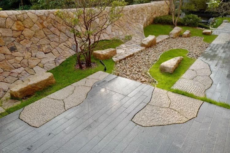 别墅室外70平花园设计实景图方案-青望私家花园设计-14