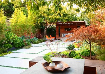 麓山國際橡樹坡現代風別墅花園設計案例實景