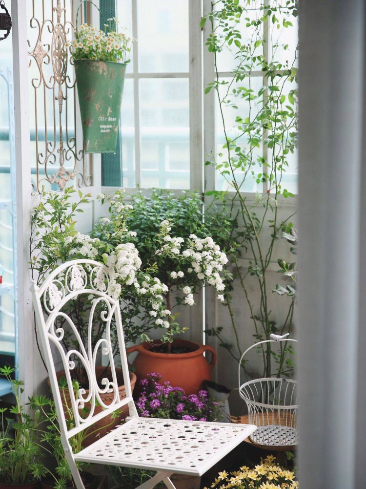 5平米阳台改造成小花园，5㎡阳台花园植物搭配-成都青望园林景观设计公司-1