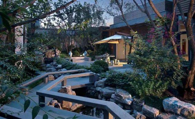 禅意新中式私家花园设计实景图片-成都青望园林景观设计公司