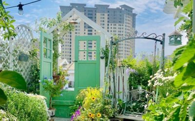 杂货铺风屋顶花园改造设计实景案例分享