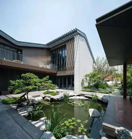 禅意新中式私家花园设计实景图片-成都青望园林景观设计公司-1