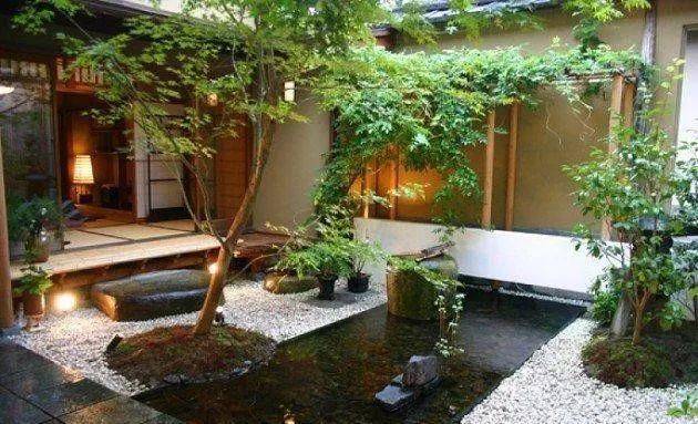 日式风格小花园设计装修实景图-成都青望园林景观设计公司-1