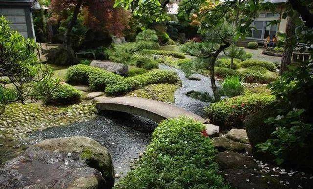 日式风格小花园设计装修实景图-成都青望园林景观设计公司-1