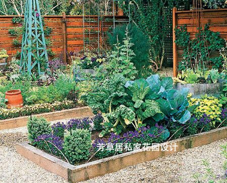 成都别墅花园设计_4种打造花园式菜园的绝妙方法