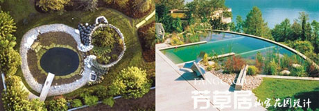 成都花园装修公司教你如何在别墅花园中打造一个纯天然的游泳池-成都青望园林景观设计公司