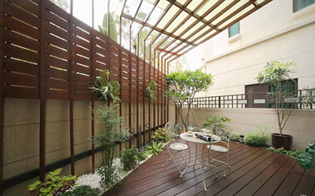 屋顶花园阳光房价格\造价如何计算-成都青望园林景观设计公司