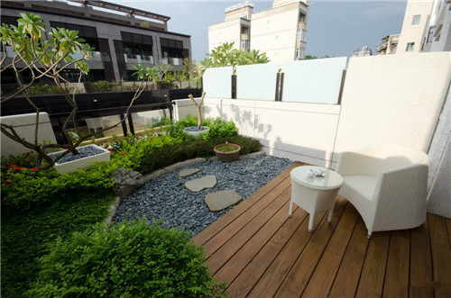 屋顶花园实景图_8种不同风格屋顶花园设计实景图-成都青望园林景观设计公司