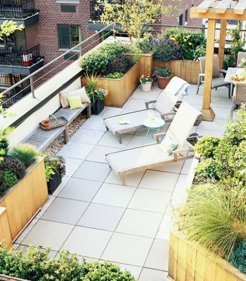 怎样装修屋顶花园_10个屋顶花园案例供你参考-成都青望园林景观设计公司