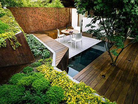 美国别墅花园设计案例-【Hilgard花园】-成都青望园林景观设计公司